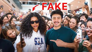 Fake SZA Prank MALL SHUTDOWN [upl. by Imak]