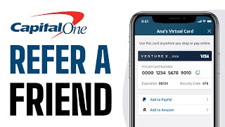 How To Refer A Friend on Capital One  Full Guide 2024 [upl. by Eddina491]