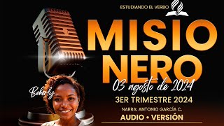 MISIONERO「Adventista」03 DE AGOSTO 2024  AUDIO [upl. by Ynoyrb]