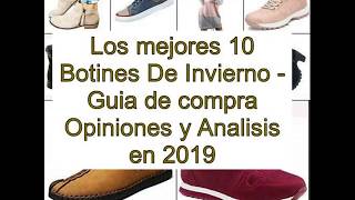 Los mejores 10 Botines De Invierno  Guía de compra Opiniones y Análisis en 2019 [upl. by Prendergast386]