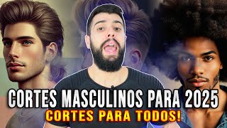 ✂️👨‍🦱 TENDÊNCIAS DE CORTES DE CABELO MASCULINO PARA 2025 [upl. by Oigres]