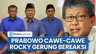 Rocky Gerung Sentil Prabowo Kampanyekan Ahmad Luthfi di Pilkada Jateng Agak Konyol [upl. by Let399]