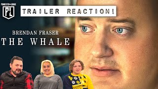 THE WHALE WITH BRENDEN FRASER TRAILER REACTION [upl. by Wenz]