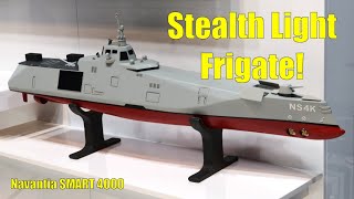 STEALTHY LIGHT FRIGATE  The Navantia SMART 4000 Concept [upl. by Sigismondo]