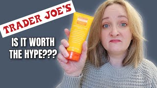 TRADER JOE SUNSCREEN SPF 30 Review amp Wear Test sometimes you get what you pay for [upl. by Craner516]