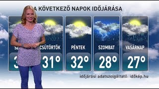 ATV időjárásjelentés 20170704 [upl. by Anastasie42]