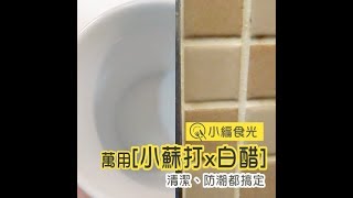 【小蘇打x白醋】清潔、防潮，竟然這麼好用！Benefits of Baking Soda  台灣好食材 Fooding [upl. by Nanji680]