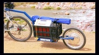 Electric Bicycle Push Trailer  Build Your Own [upl. by Domeniga594]