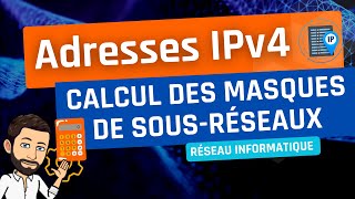 Adresse IP  débuter avec le calcul des masques de sousréseaux [upl. by Aleksandr434]