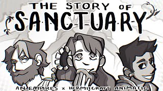 The Story of Sanctuary  An Empires x Hermitcraft Animatic [upl. by Amisoc]