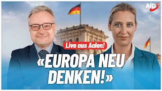 Live aus Aalen Alice Weidel amp Marc Bernhard [upl. by Chiang]