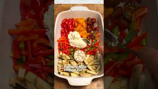 Creamy Baked Veggie Pasta Recipe  Easy Delicious amp Vegan Shorts [upl. by Angel]