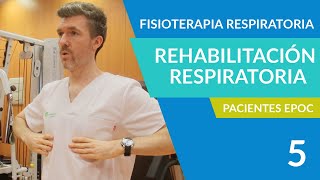 HUVM  Fisioterapia Respiratoria  Ejercicios de Rehabilitación Respiratoria para pacientes EPOC [upl. by Elyc]