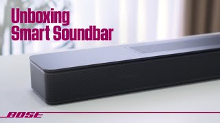 Bose Smart Soundbar Unboxing  Bose Indonesia [upl. by Eivol735]