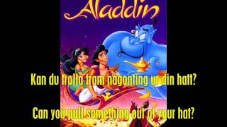 Aladdin  Friend like me Swedish [upl. by Hyrup]