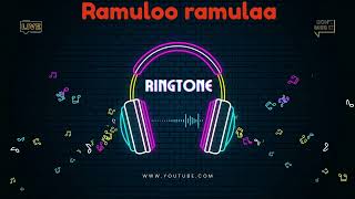 Ramulo Ramula  Ringtone  Hindi  Ala Vaikunthapuramlo  Goldmines  Allu Arjun  Pooja Hegde [upl. by Alyakcim]