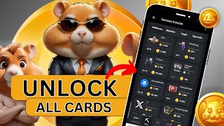 How to UNLOCK All Hamster Kombat LOCKED Cards  Hamster Kombat Daily Combo Cards  Guaranteed 100 [upl. by Lisetta]