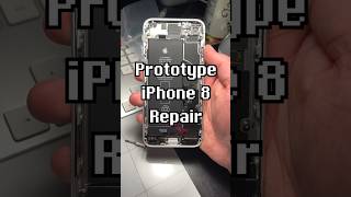 Prototype iPhone 8 Repair PRB Stage  Removing Sellers AntiTamper Sticker  Apple History [upl. by Enelia]