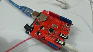 Arduino Sparkfun VS1053 Mp3 Shield [upl. by Croom]