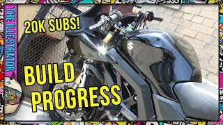 SV1000 Sprocket Change Impressions 1644  20k Subs [upl. by Durer122]