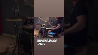 Alejandro Aranda  Pieces  Drum Cover short shorts [upl. by Alaikim]