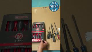 CRAFTSMAN VSeries 8Piece Variety Pack Screwdriver Set  On Sale at Lowes [upl. by Mcconaghy]