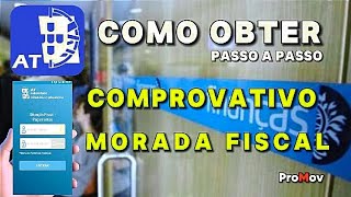 Morada fiscal  Como obter o comprovativo de morada fiscal 2024  Portal das Finanças [upl. by Sedecram]