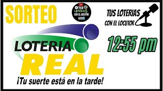 Lotería REAL Resultados del SORTEO EN VIVO de hoy martes 12 de noviembre del 2024 [upl. by Lrak]