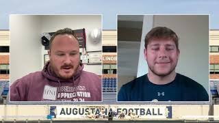 Season 1 Interview 10 Josh Woodrey DL at Augustana College d3 Vikings 11424 [upl. by Rases]