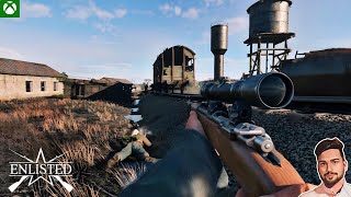 Gare De SaintLo South Invasion  Enlisted  Xbox Series X HD Gameplay [upl. by Faso309]