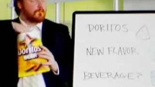 Super Bowl XLIII Commercial Doritos Beer Ad Funny Exclusive New Flavor Pitch [upl. by Poock]