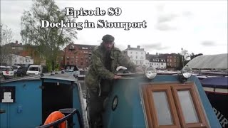 VoE Ep 89 Narrowbaort docking in Stourport Basin [upl. by Berthold981]