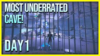 Claiming The MOST UNDERRATED CAVE In ARK  Solo RoyaltyARK PVP [upl. by Hanas323]