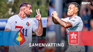 🫣 BIZARRE BUITENSPELGOAL en TWEE PRACHTGOALS van JAYDEN TURFKRUIER ✨  Samenvatting Telstar  MVV [upl. by Yruy]