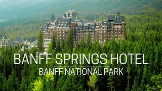 Fairmont Banff Springs Hotel Tour  Banff National Park  Banff  Alberta  Canada [upl. by Esra]