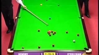 2004 World Snooker Championship SF Ronnie OSullivan vs Stephen Hendry Session 2 BBC [upl. by Ffoeg]