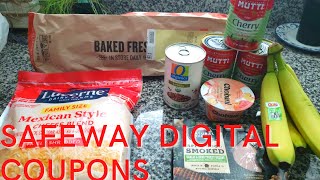 Digital Coupons Savings  Safeway Haul [upl. by Marbut]