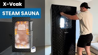 XVcak Portable Steam Sauna  Review amp Tutorial [upl. by Nej]