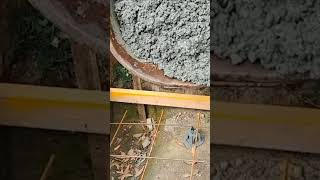 Pouring a concrete pathway secrettunnel diy bunker construction concrete [upl. by Ahseryt]