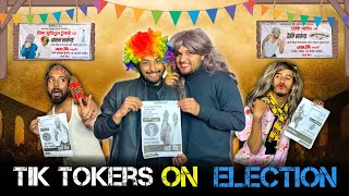 Tiktokers On Election  Bangla Funny Video  Omor On Fire  Its Omor [upl. by Weitzman]