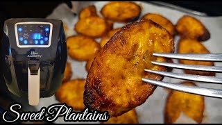 Plátano con queso y bocadillo en Airfryer 🧀 [upl. by Bevers771]