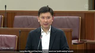 Leong Mun Wai refuses to retract comment on Singapore govts policies being profitseeking [upl. by Razaele]