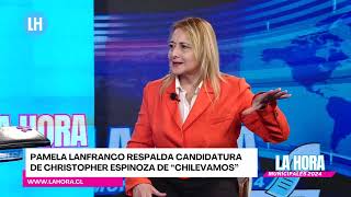 ENTREVISTA l quotQueremos el San Bernardo de antesquot Pamela Lanfranco y su prioridad para la comuna [upl. by Killie]