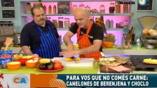 Canelones de berenjena y choclo Parte 1 [upl. by Eeraj66]