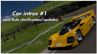 Battle of the Brands  Car introductionsHistory and clarification of Rules  Gran Turismo 7 Pt 1 [upl. by Anaujahs]