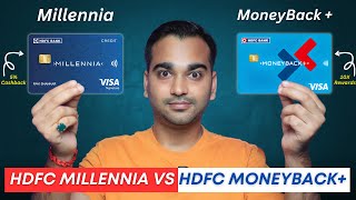 HDFC Millennia vs HDFC MoneyBack Plus A Detailed Comparison 🔥 [upl. by Nylkoorb]