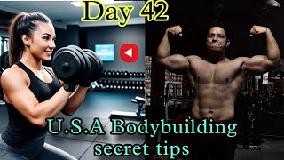 Day 42 Foreign countries bodybuilding secret tips  steroids transformation [upl. by Ava]