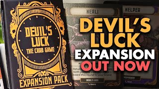 THE DEVILS LUCK CARD GAME EXPANSION IS OUT NOW [upl. by Amoakuh]