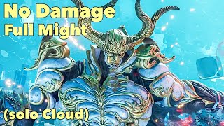 Odin No Damage Full Might Solo Cloud FF7 Rebirth [upl. by Lindly]