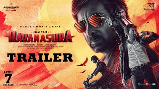 Ravanasura Movie Trailer  Mass Maharaja Ravi Teja  Sushanth  Sudheer Varma  Abhishek Nama [upl. by Sueaddaht246]